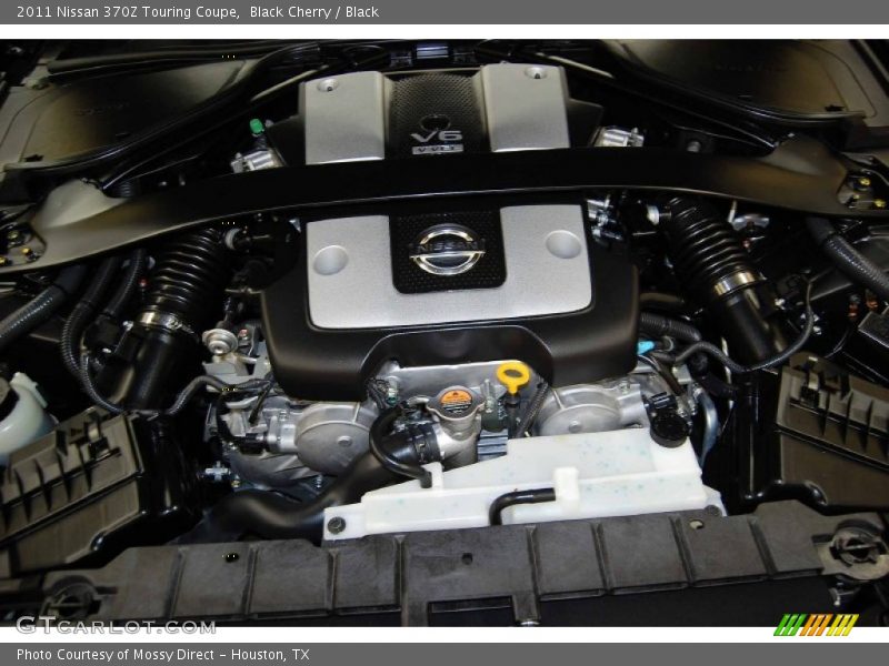 Black Cherry / Black 2011 Nissan 370Z Touring Coupe