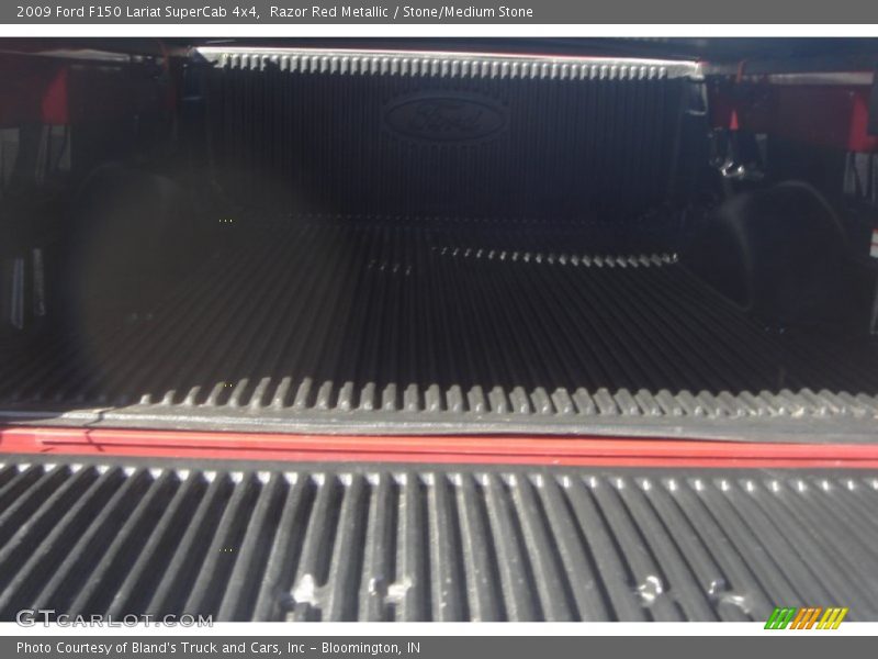 Razor Red Metallic / Stone/Medium Stone 2009 Ford F150 Lariat SuperCab 4x4