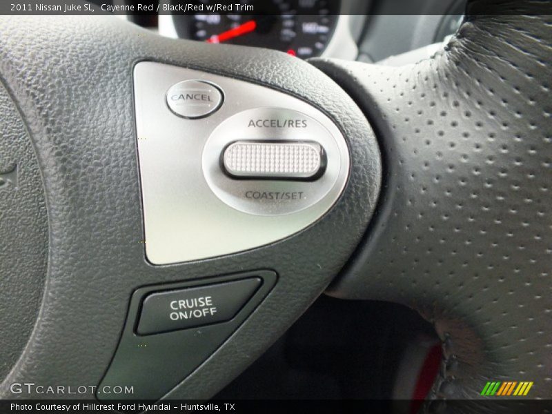 Controls of 2011 Juke SL