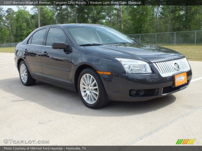 Tungsten Grey Metallic / Medium Light Stone/Dark Charcoal 2007 Mercury Milan V6 Premier