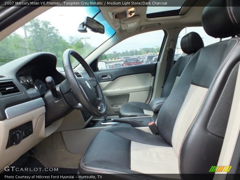 Tungsten Grey Metallic / Medium Light Stone/Dark Charcoal 2007 Mercury Milan V6 Premier