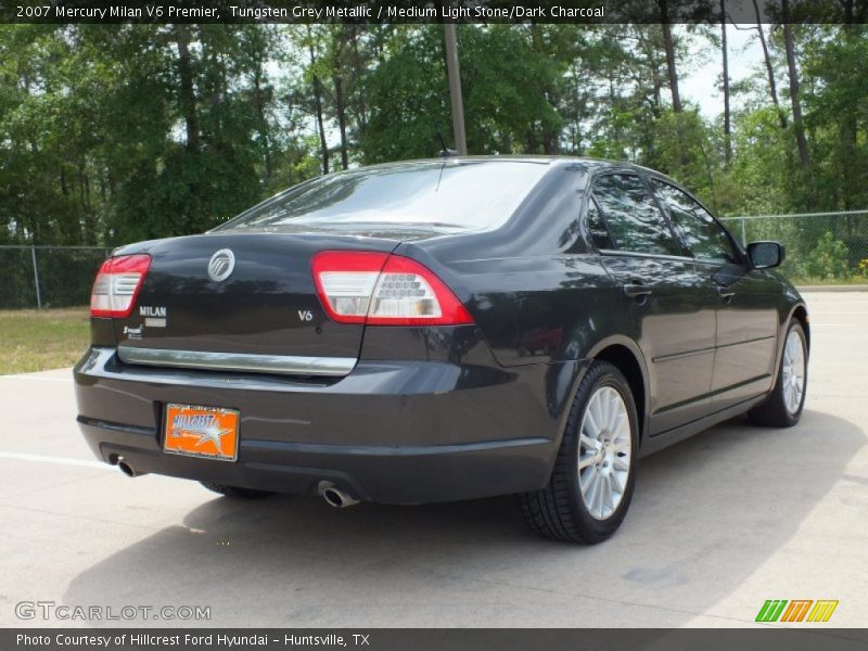 Tungsten Grey Metallic / Medium Light Stone/Dark Charcoal 2007 Mercury Milan V6 Premier