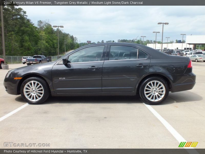 Tungsten Grey Metallic / Medium Light Stone/Dark Charcoal 2007 Mercury Milan V6 Premier
