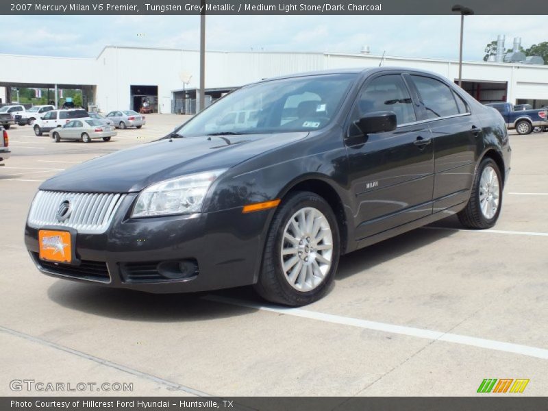 Tungsten Grey Metallic / Medium Light Stone/Dark Charcoal 2007 Mercury Milan V6 Premier