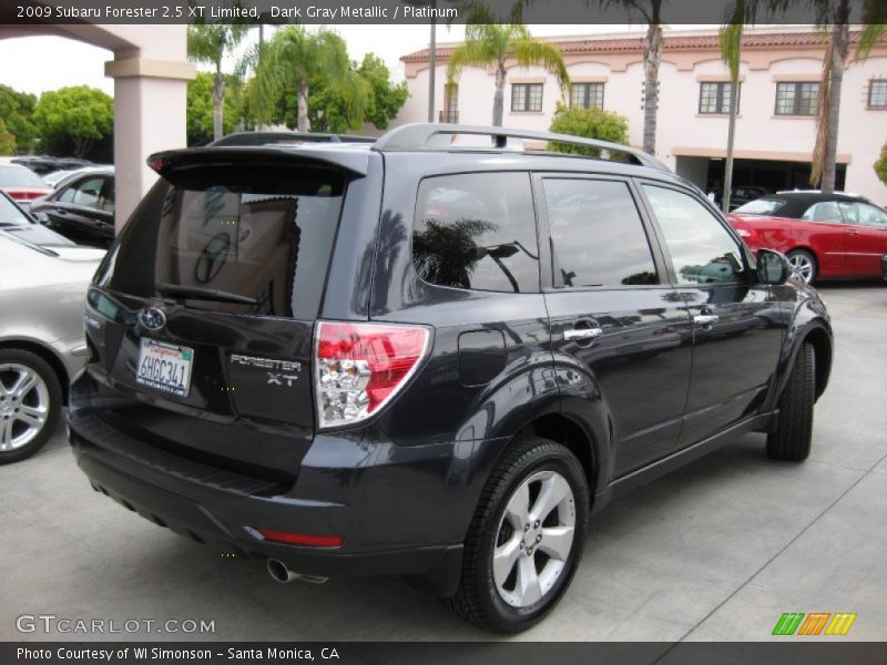 Dark Gray Metallic / Platinum 2009 Subaru Forester 2.5 XT Limited