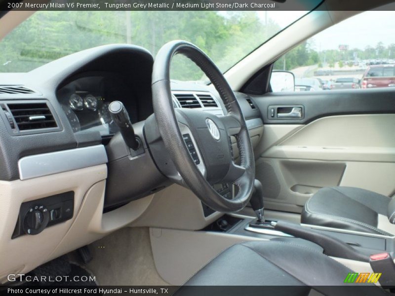 Tungsten Grey Metallic / Medium Light Stone/Dark Charcoal 2007 Mercury Milan V6 Premier