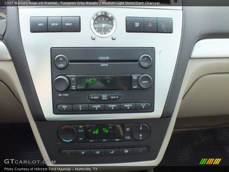 Tungsten Grey Metallic / Medium Light Stone/Dark Charcoal 2007 Mercury Milan V6 Premier