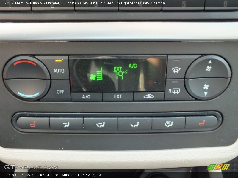 Tungsten Grey Metallic / Medium Light Stone/Dark Charcoal 2007 Mercury Milan V6 Premier