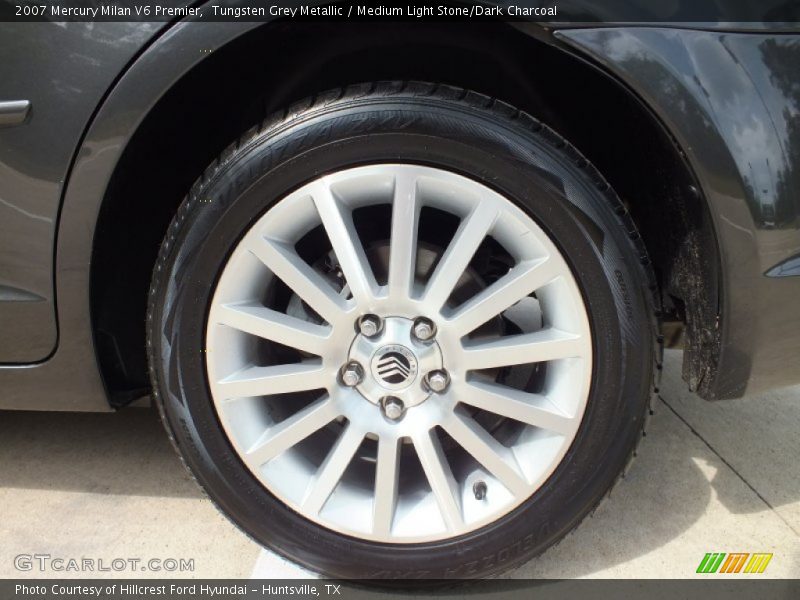 Tungsten Grey Metallic / Medium Light Stone/Dark Charcoal 2007 Mercury Milan V6 Premier