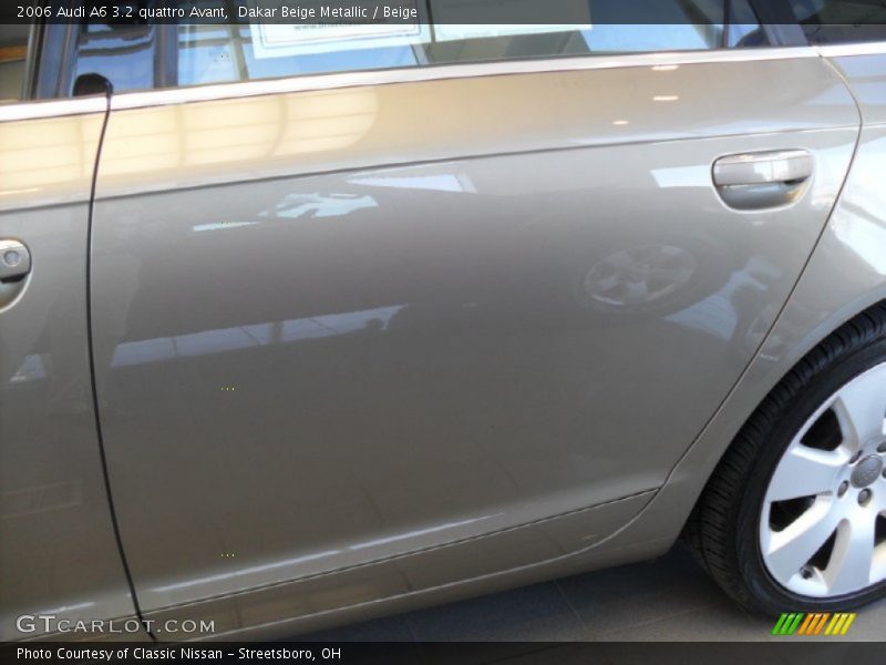 Dakar Beige Metallic / Beige 2006 Audi A6 3.2 quattro Avant