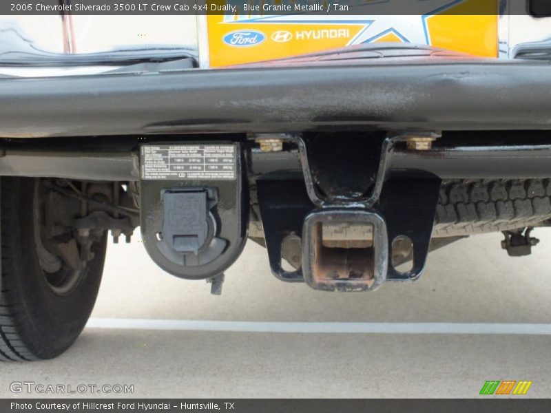 Blue Granite Metallic / Tan 2006 Chevrolet Silverado 3500 LT Crew Cab 4x4 Dually