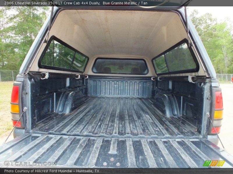 Blue Granite Metallic / Tan 2006 Chevrolet Silverado 3500 LT Crew Cab 4x4 Dually
