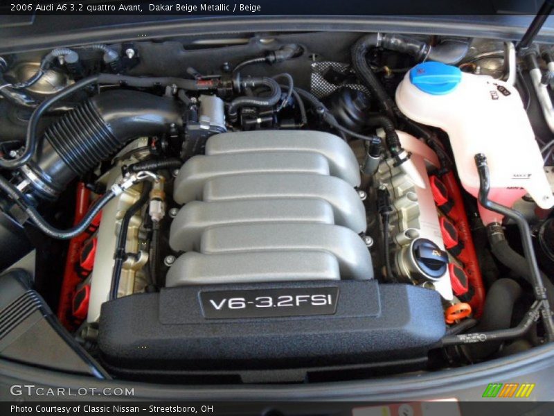  2006 A6 3.2 quattro Avant Engine - 3.2 Liter FSI DOHC 24-Valve VVT V6