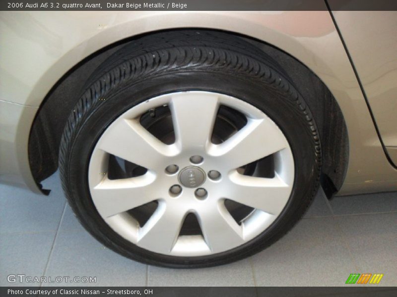 Dakar Beige Metallic / Beige 2006 Audi A6 3.2 quattro Avant