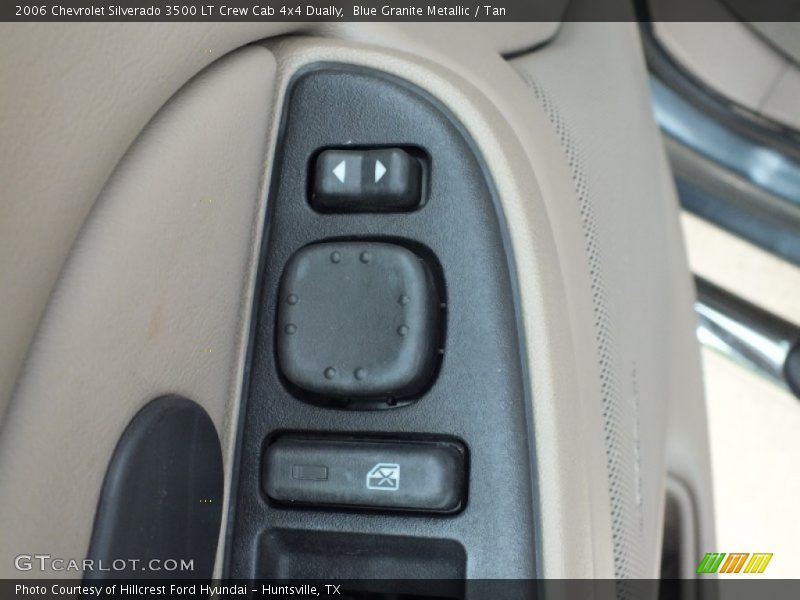 Blue Granite Metallic / Tan 2006 Chevrolet Silverado 3500 LT Crew Cab 4x4 Dually