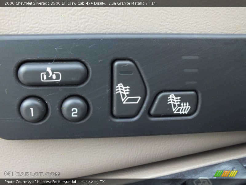 Blue Granite Metallic / Tan 2006 Chevrolet Silverado 3500 LT Crew Cab 4x4 Dually