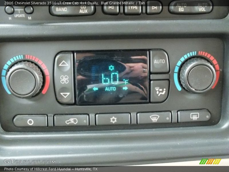 Blue Granite Metallic / Tan 2006 Chevrolet Silverado 3500 LT Crew Cab 4x4 Dually