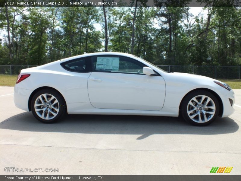  2013 Genesis Coupe 2.0T Monaco White