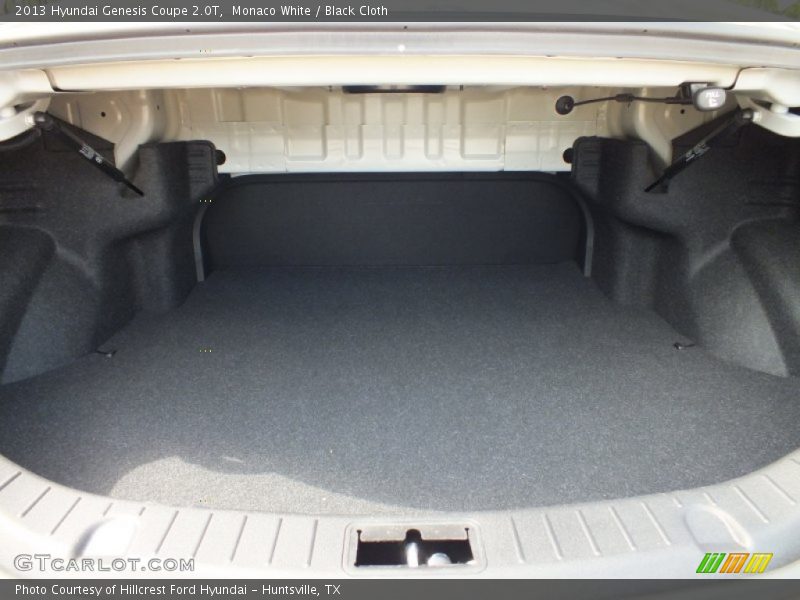  2013 Genesis Coupe 2.0T Trunk