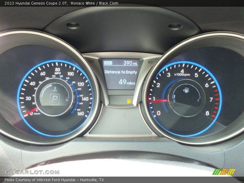  2013 Genesis Coupe 2.0T 2.0T Gauges