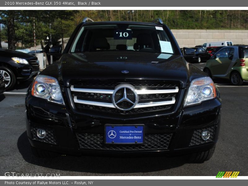 Black / Black 2010 Mercedes-Benz GLK 350 4Matic