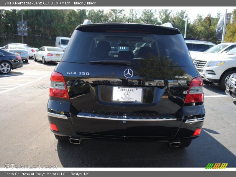 Black / Black 2010 Mercedes-Benz GLK 350 4Matic