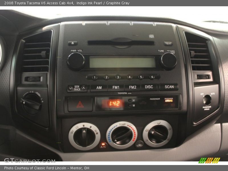 Indigo Ink Pearl / Graphite Gray 2008 Toyota Tacoma V6 Access Cab 4x4