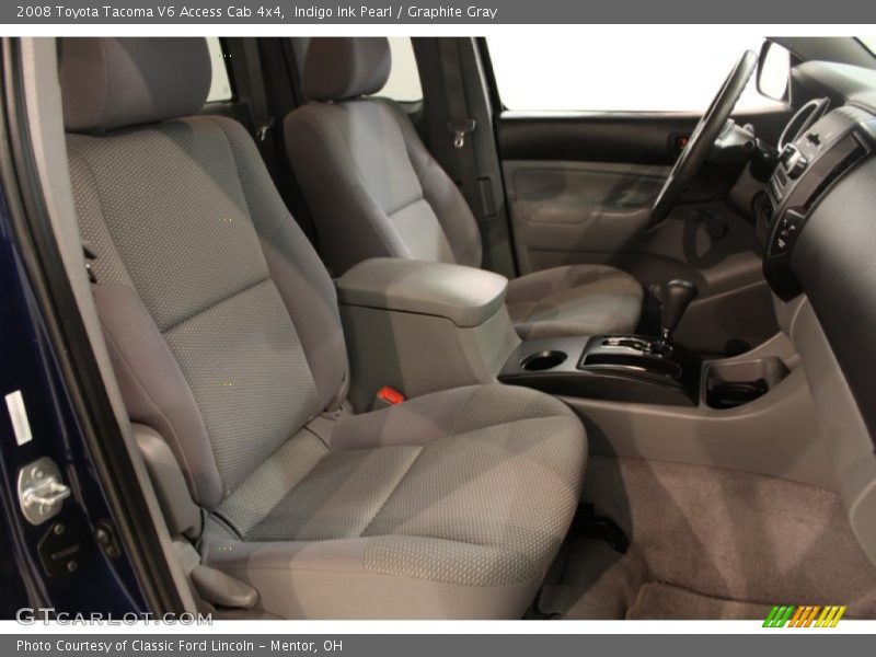 Indigo Ink Pearl / Graphite Gray 2008 Toyota Tacoma V6 Access Cab 4x4