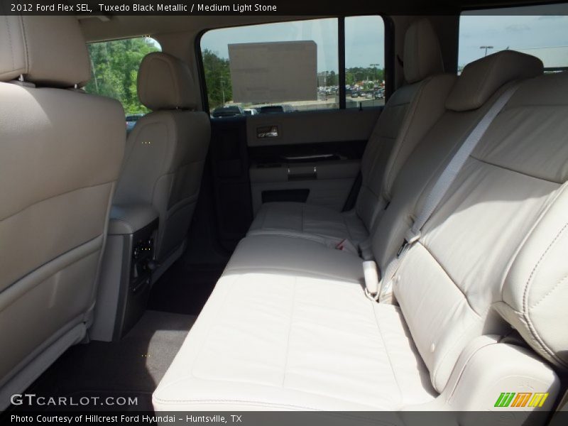 Tuxedo Black Metallic / Medium Light Stone 2012 Ford Flex SEL