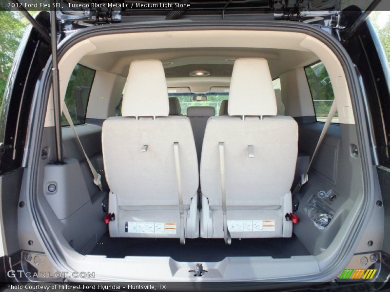 Tuxedo Black Metallic / Medium Light Stone 2012 Ford Flex SEL