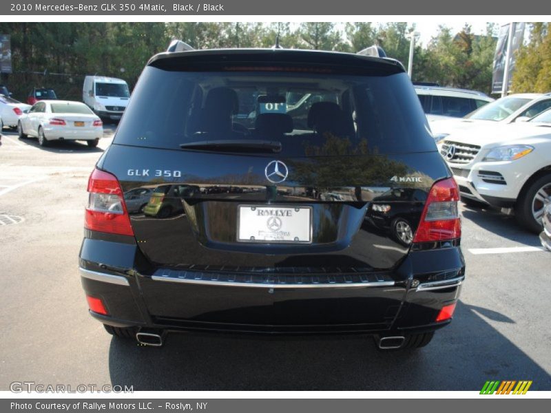 Black / Black 2010 Mercedes-Benz GLK 350 4Matic