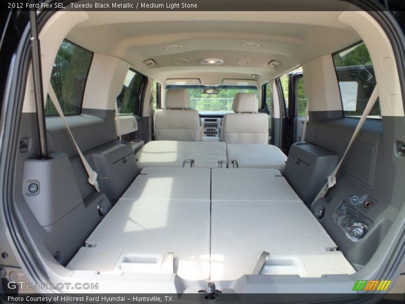 Tuxedo Black Metallic / Medium Light Stone 2012 Ford Flex SEL