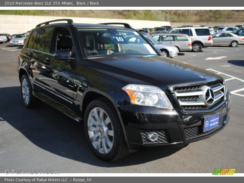 Black / Black 2010 Mercedes-Benz GLK 350 4Matic