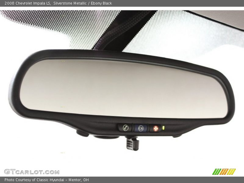 Silverstone Metallic / Ebony Black 2008 Chevrolet Impala LS