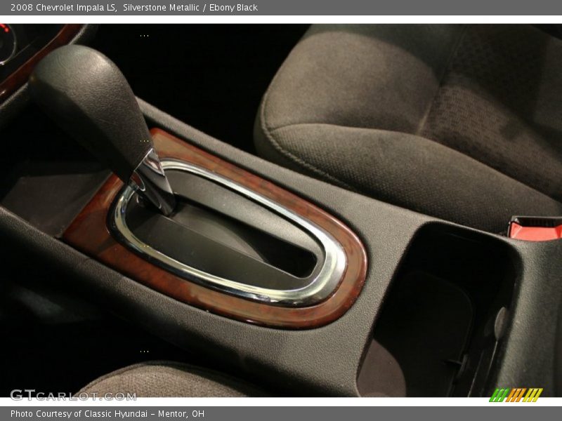 Silverstone Metallic / Ebony Black 2008 Chevrolet Impala LS