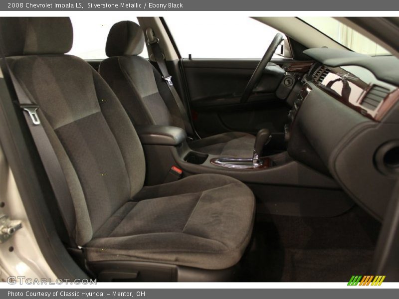 Silverstone Metallic / Ebony Black 2008 Chevrolet Impala LS