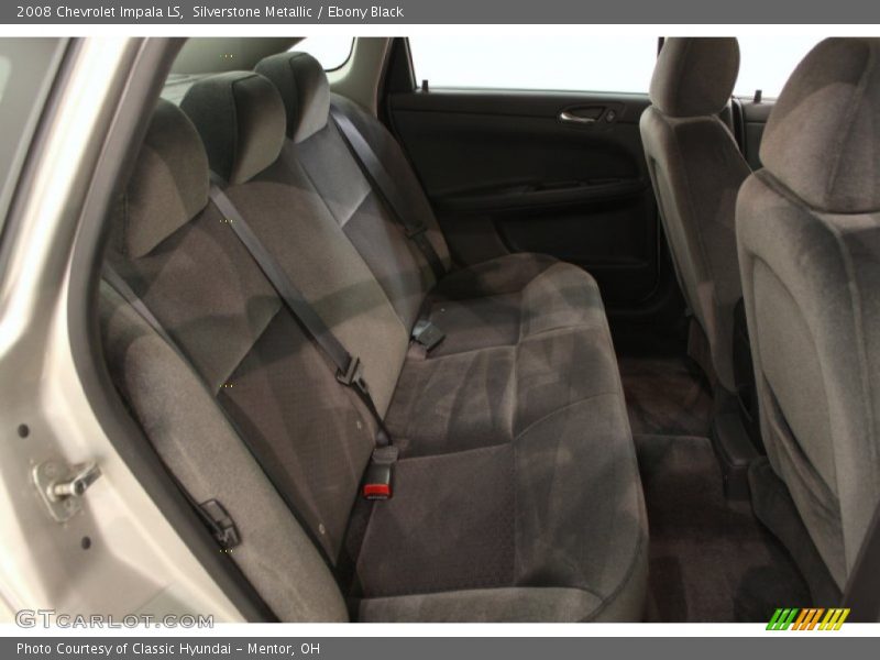 Silverstone Metallic / Ebony Black 2008 Chevrolet Impala LS