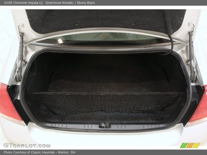 Silverstone Metallic / Ebony Black 2008 Chevrolet Impala LS