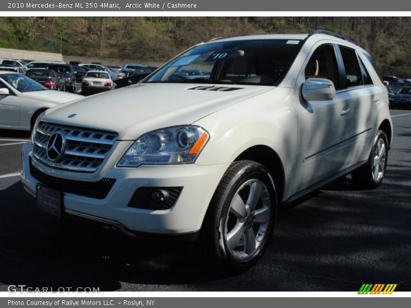 Arctic White / Cashmere 2010 Mercedes-Benz ML 350 4Matic