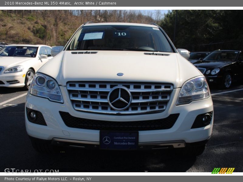 Arctic White / Cashmere 2010 Mercedes-Benz ML 350 4Matic