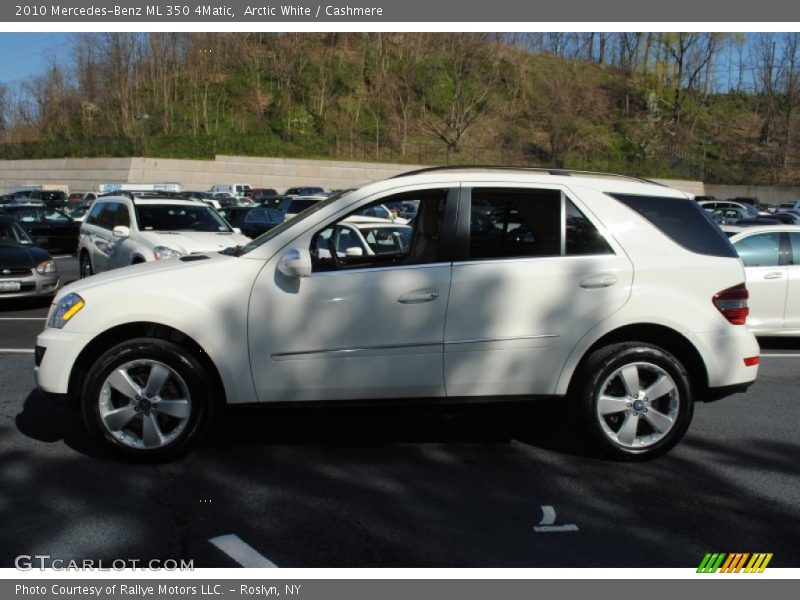 Arctic White / Cashmere 2010 Mercedes-Benz ML 350 4Matic