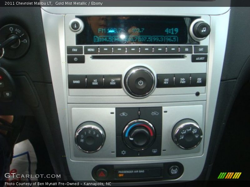 Gold Mist Metallic / Ebony 2011 Chevrolet Malibu LT