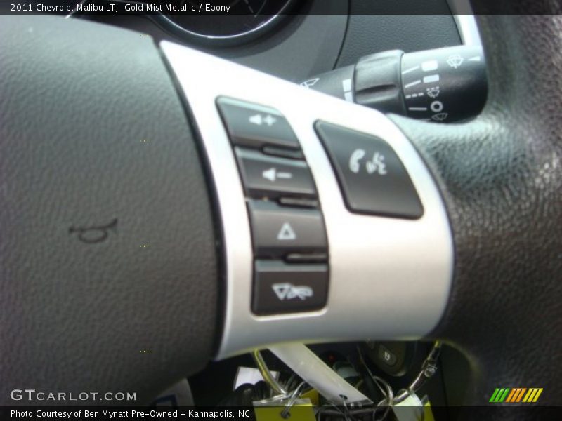 Gold Mist Metallic / Ebony 2011 Chevrolet Malibu LT