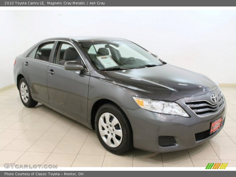 Magnetic Gray Metallic / Ash Gray 2010 Toyota Camry LE