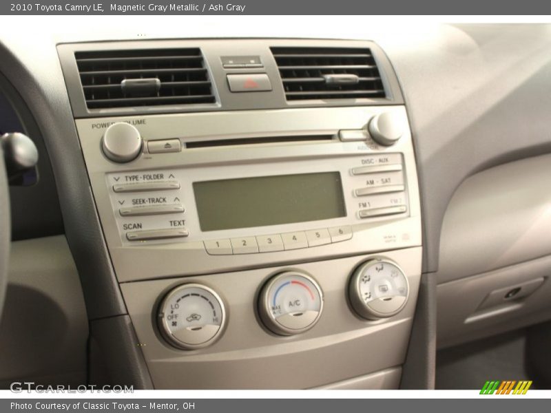 Magnetic Gray Metallic / Ash Gray 2010 Toyota Camry LE
