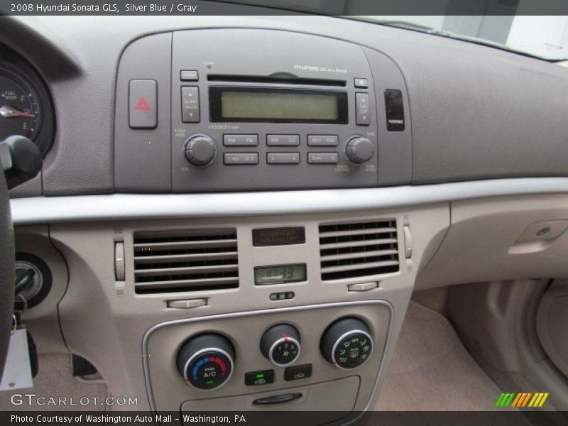 Silver Blue / Gray 2008 Hyundai Sonata GLS