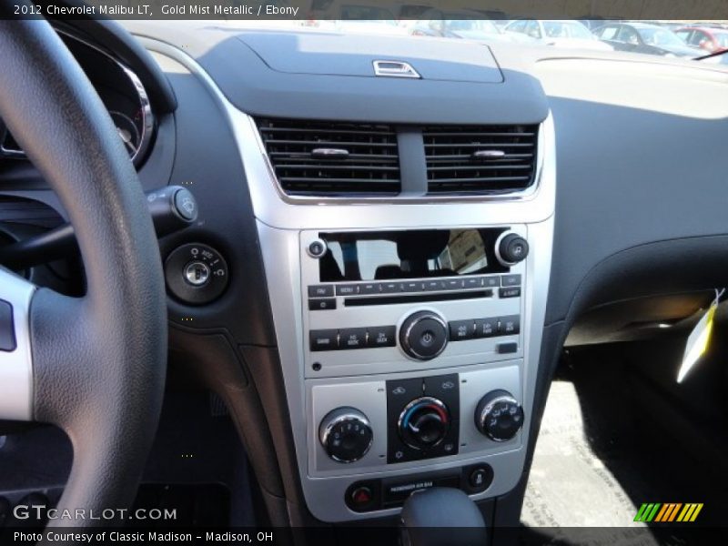 Gold Mist Metallic / Ebony 2012 Chevrolet Malibu LT