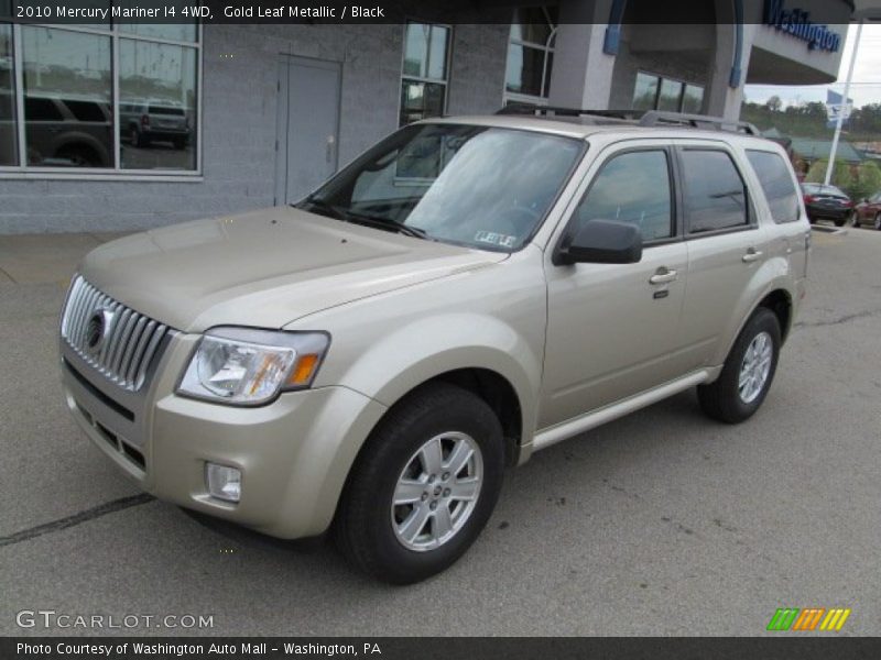 Gold Leaf Metallic / Black 2010 Mercury Mariner I4 4WD