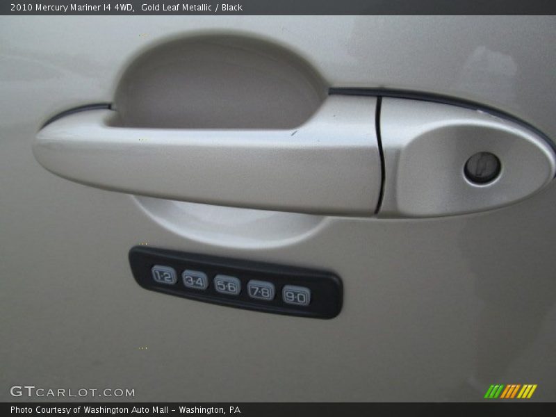 Gold Leaf Metallic / Black 2010 Mercury Mariner I4 4WD