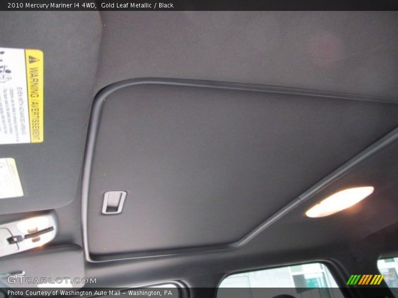 Gold Leaf Metallic / Black 2010 Mercury Mariner I4 4WD